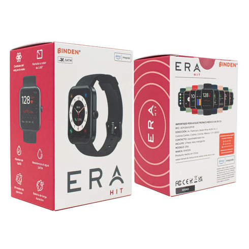 Smartwatch BINDEN ERA Hit Alexa Integrado Salud Deportes